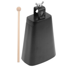 1 set cow bell with drumstick percussion instrument