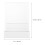 1Pc Clear Acrylic Book Display Stand Simple Home Bookend Organizer 8