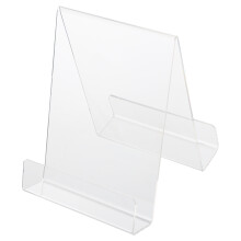 1Pc Clear Acrylic Book Display Stand Simple Home Bookend Organizer