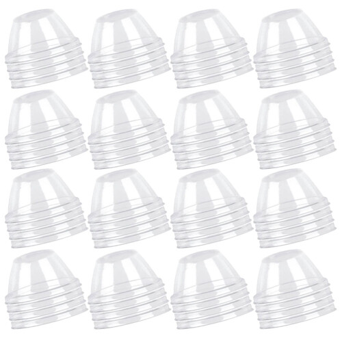150Pcs Transparent Humidity Domes For Hydroponic Plant Growing
