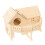 1Houten Dierenhuisje Hamsters Met Nest 8