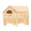 1Houten Dierenhuisje Hamsters Met Nest 3