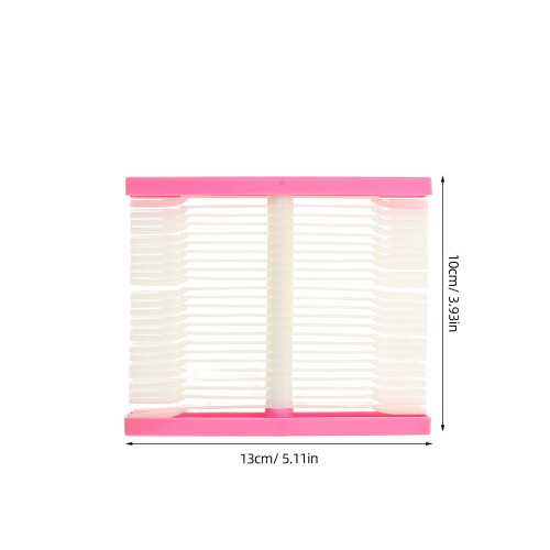nail tips sticks 48 color false nail art practice display board pink 1
