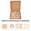 1 set macrame diy material wall hanging with wood sticks and circles 11