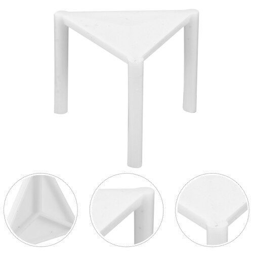 100pcs plastic pizza saver stands tripod support baking supplies 2