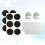 2 sets mountain bike tyre patch kit with and pp storage bag 10