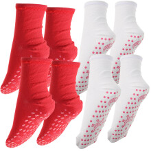4 pairs winter heated socks breathable and warm