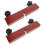 2pcs room divider stand with wheels, panel bracket and screen support 7
