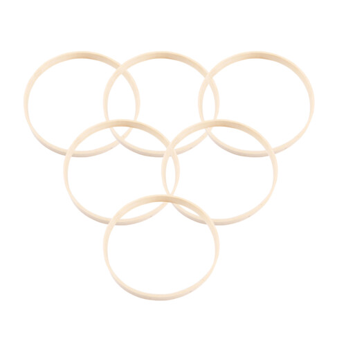 15pcs fan frame rings dream catcher ring bamboo diy craft tools 23cm 2