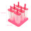 Reusable Rosy Ice Cream Maker Ice Lolly Molds with Base 3
