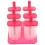 Reusable Rosy Ice Cream Maker Ice Lolly Molds with Base 8