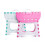 plastic folding step stool for kids home bathroom garden kitchen pink 2