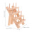wooden thread holder for leathercraft sewing storage organizer 2