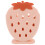 pink plastic pineapple chopstick holder with drainage rack 7