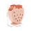 pink plastic pineapple chopstick holder with drainage rack 2