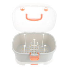 portable baby milk bottle storage case for travel home outdoor grey