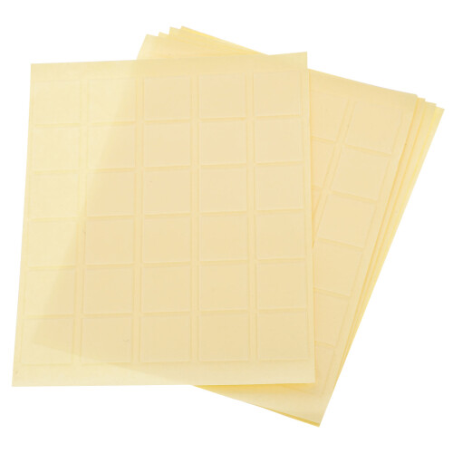 150pcs clear square double sided adhesive stickers no traces 2