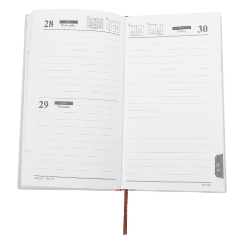 Planner Rose 2025 Calendrier Mensuel Journalier Pour Maison