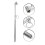 Manomètre De Pression Pneu Acier Inox Argent 4