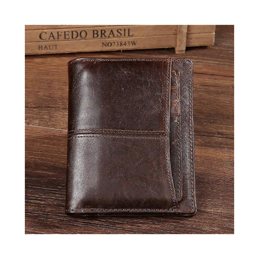 Kikidex (As Show, One Size) Wallets Mens Leather Rfid Blocking Slim Wallet With 10 Credit Card, 2 Banknote Compartments, Id Window & Coin Pocket Minimalist Wa