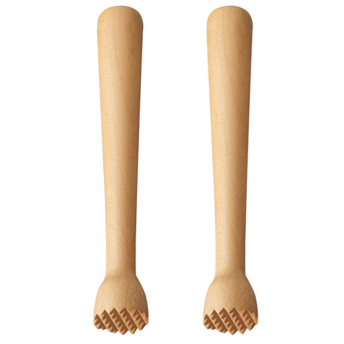 2pcs ice muddler mojito muddler sturdy swizzle sticks cocktail mixer