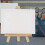 wooden mini artist easel set for wedding table display 4