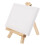 wooden mini artist easel set for wedding table display 8