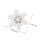 30pcs snowflake shaped push pins for christmas decorations and drawing 2