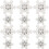 30pcs snowflake shaped push pins for christmas decorations and drawing 9