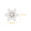 30pcs snowflake shaped push pins for christmas decorations and drawing 3