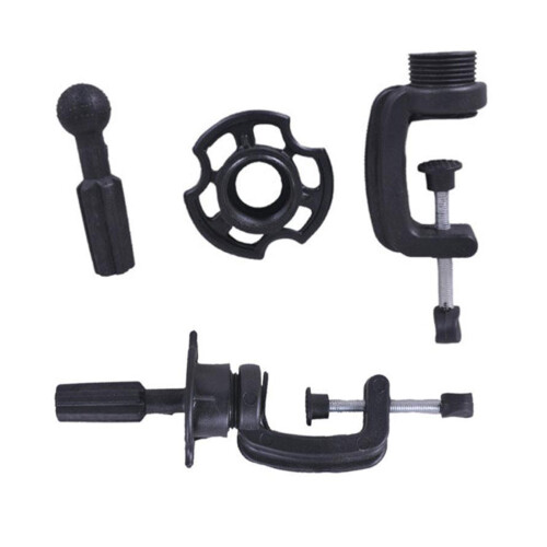 2pcs black wig practice stand holder for barber shop
