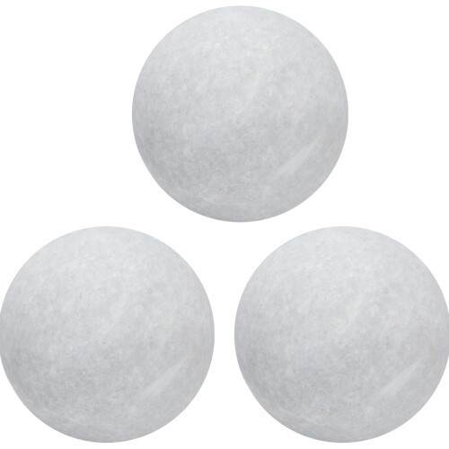4pcs reusable natural marble for chilling drinks