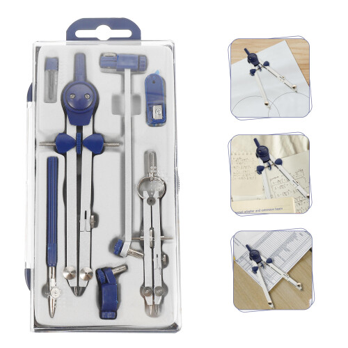 set van 7-delige multifunctionele tekengecompassen ( ) 2
