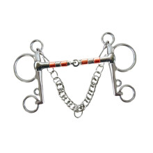 Horse Bit Loose Ring Snaffle Bit 135mm Mouthpiece Metal Walking Horse Outdoor Use