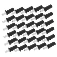 Hydraulic Cabinet Door Damper 60-Piece Pack Concealed Installation Soft-Close Buffer Kitchen, Bathroom, Wardrobe Doors