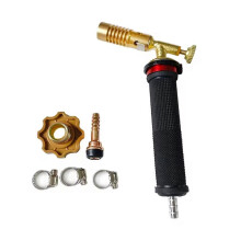 LPG Gas Torch Handle High Temperature Gold Silver Smelting Fire Torch Handheld Copper Aluminum Iron