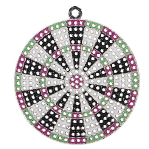 doppelseitiger dartscheiben-anhänger, mini-dartscheibe zum hängen