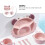6 pcs children's dining set with plate, bowl, and cup 4
