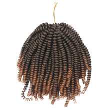 1Pièces Fausse Synthétique Marron Crochet Pour Femme