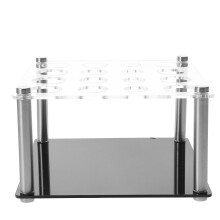 acrylic chess piece holder and storage rack for diy game pieces