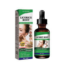 3Pcs Licorice Root Extract Essential Oil, Facial Pore Shrink Serum, Anti Acne Deformable Oil Control Blackhead Removal Serum