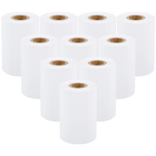 10 glad thermopapier voor kassabonnen en creditcardapparaten