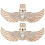 2St Gouden Schoenclips Alloy Bruid En Feest 1