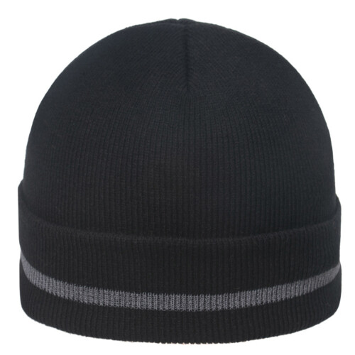 Fluorescerende gebreide met reflecterende details, warm buiten