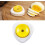 Egg Punch Egg Piercer Egg Hole Puncher Pricker Kitchen Tool Semi-Automatic With Lock White And Yellow For Boiled Eggs 4