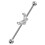 butterfly industriepiercing für frauen 6