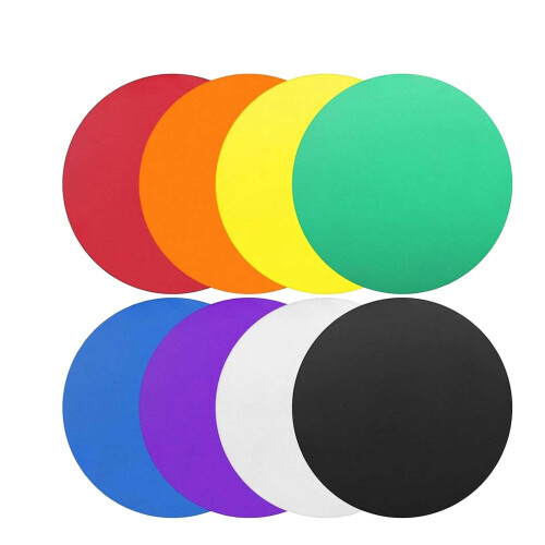 6 Pcs Party Shape Silicone Coaster Heat Insulation 1