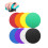 6 Pcs Party Shape Silicone Coaster Heat Insulation 9