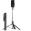 67" Foldable Bluetooth Selfie Stick Tripod/Monopod with Dual LED Lights, Wireless Charging(Black) 1