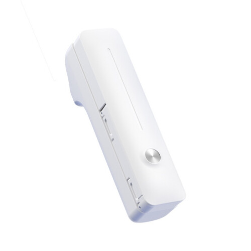 Mini Bluetooth Selfie Stick – 360 Rotating Pocket-Size Monopod with Unique Finger Grip – Compact (White)